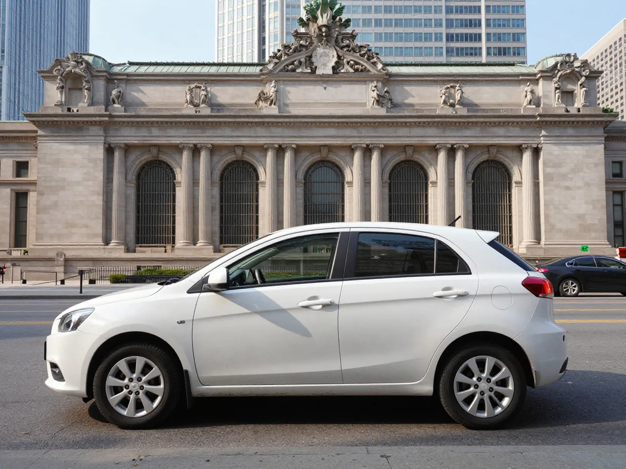 Mitsubishi Mirage — 측면