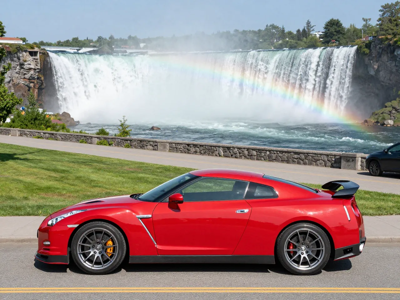 Nissan GT-R — lateral