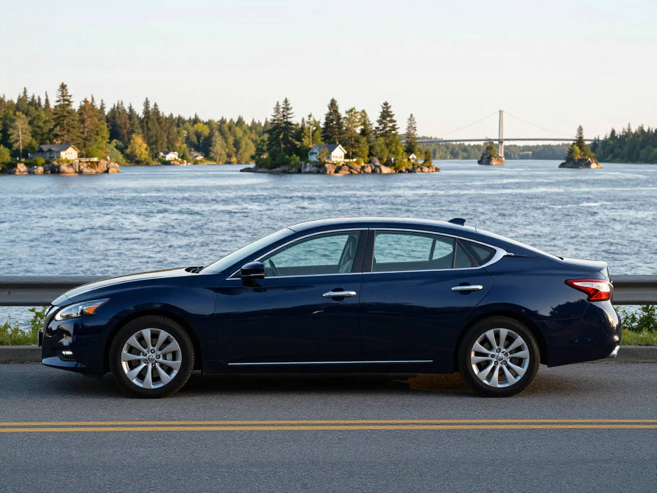 Nissan Maxima — zijkant