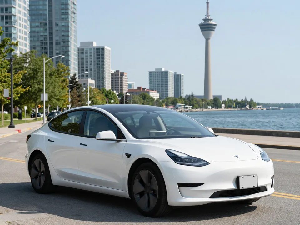 Tesla Model 3 — car rental in Toronto