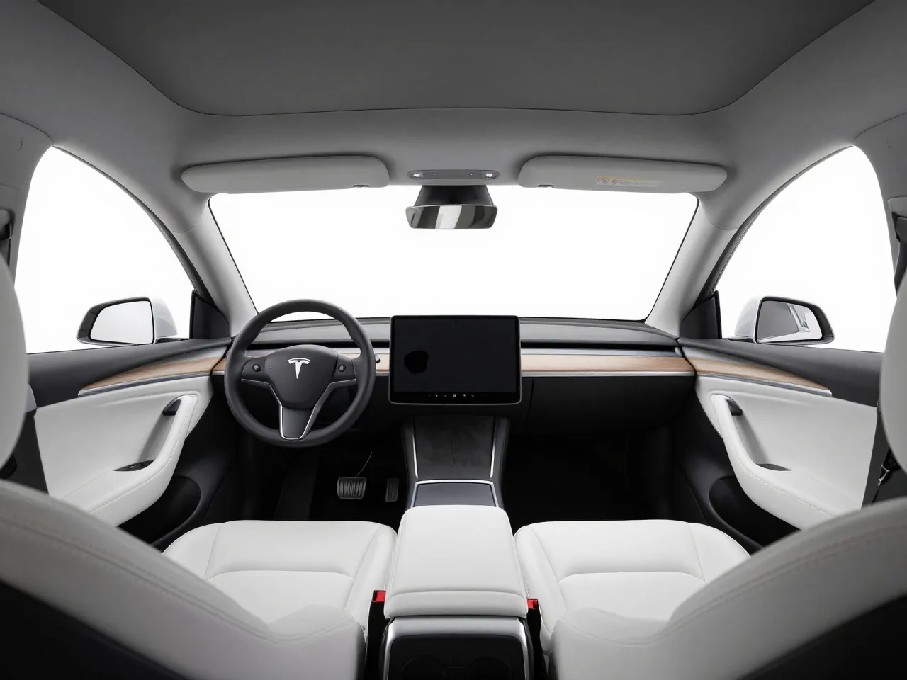Tesla Model 3 — interior