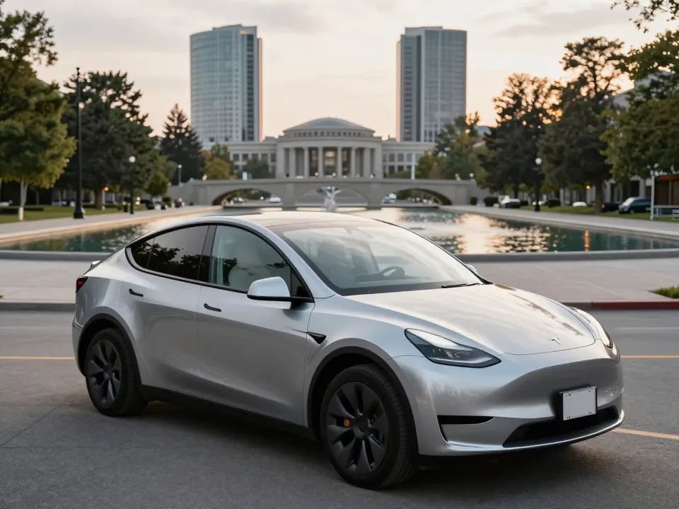 Tesla Model Y — car rental in Toronto
