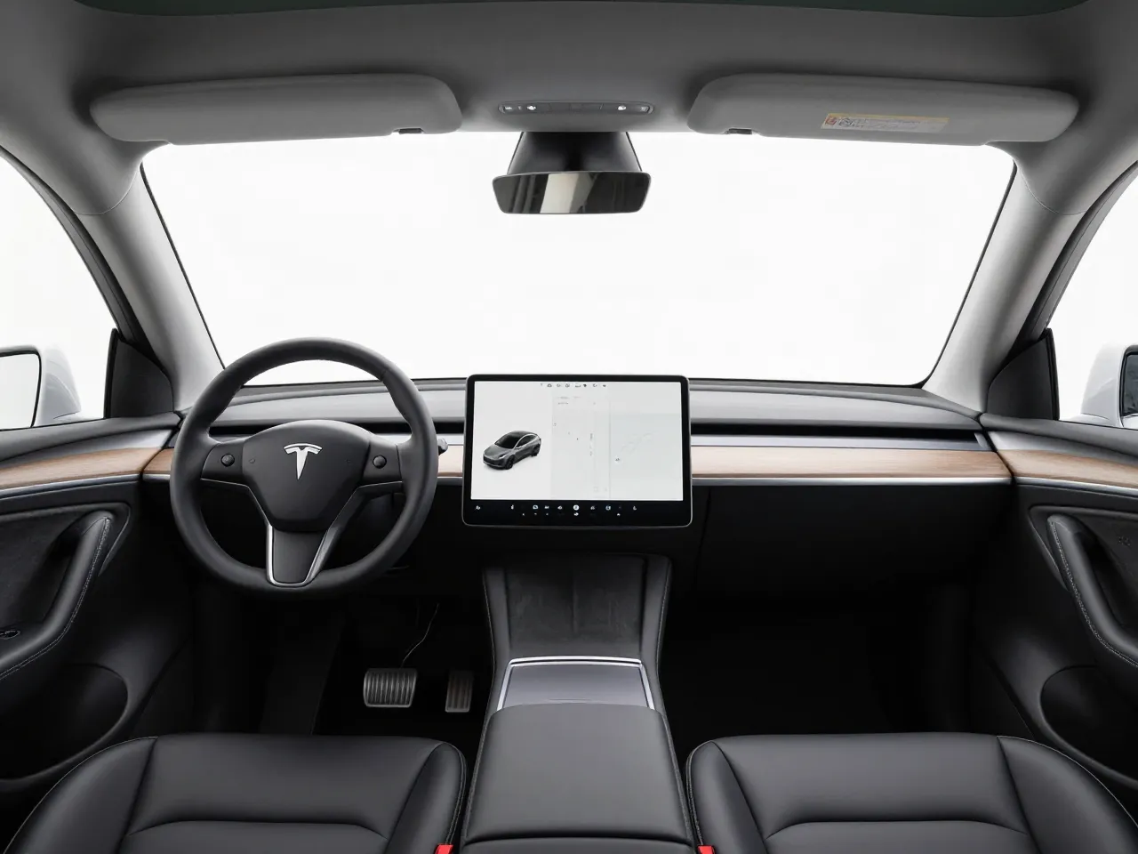 Tesla Model Y — interior