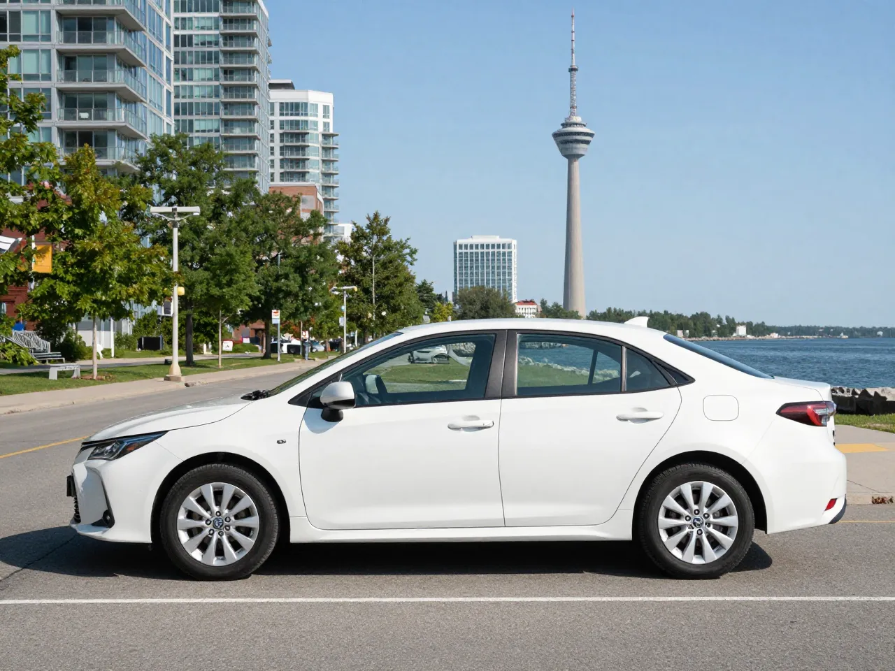Toyota Corolla — lateral