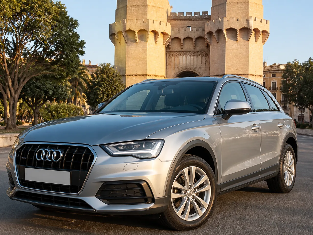 Audi Q3 — front