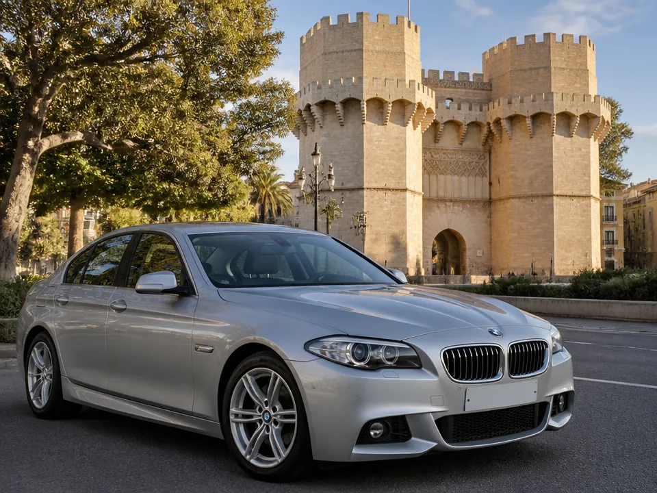 BMW 5 Series — alquiler de autos en Valencia
