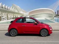 Fiat 500C — zijkant