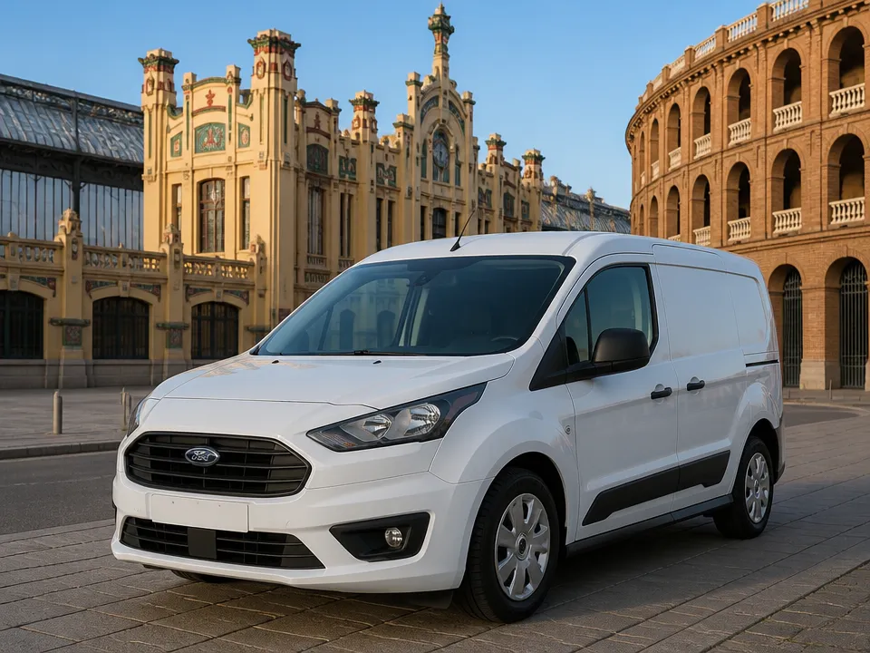 Ford Transit Connect — alquiler de autos en Valencia