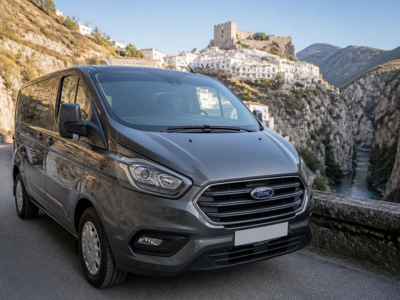 Ford Transit Custom — anteriore