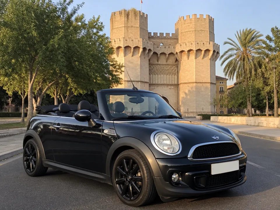 Mini Cooper Convertible — car rental in Valencia