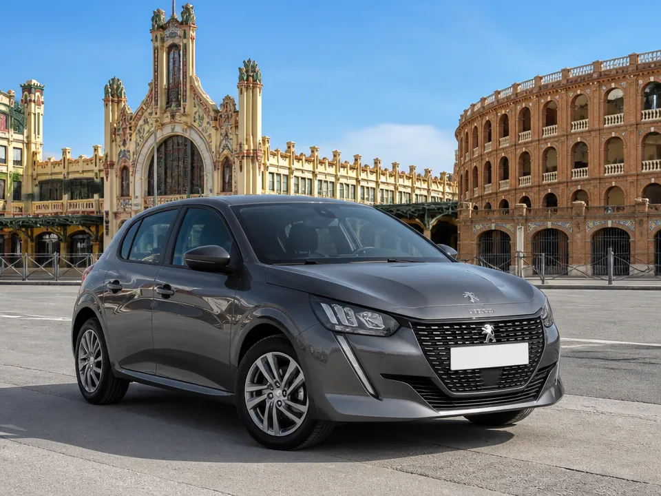 Peugeot 208 — car rental in Valencia