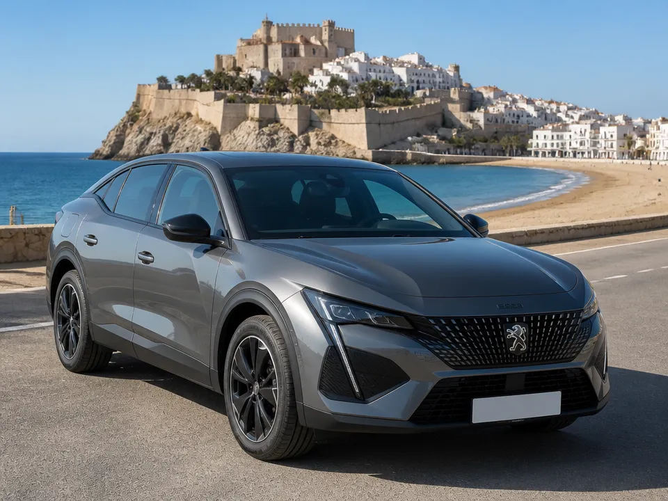 Peugeot 408 — alquiler de autos en Valencia