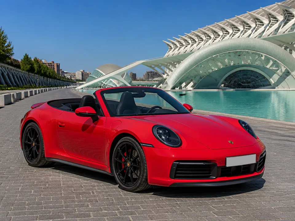 Porsche 911 (992) Carrera S Cabriolet — alquiler de autos en Valencia