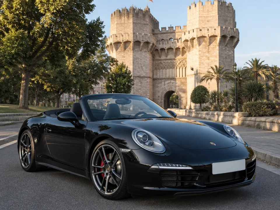 Porsche 911 Carrera 4S Cabriolet — alquiler de autos en Valencia