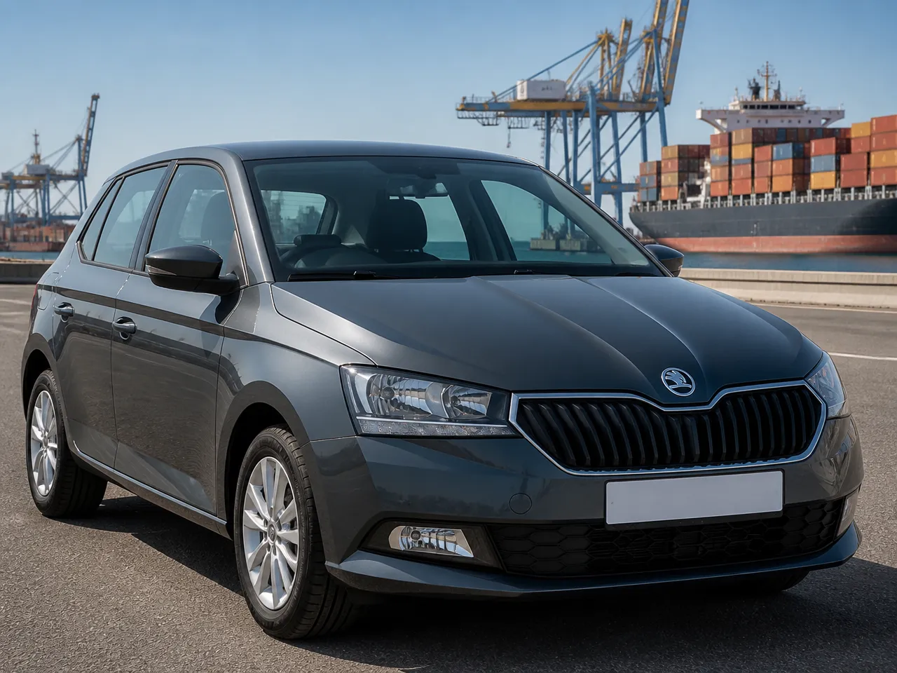 Skoda Fabia — front