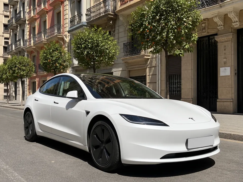 Tesla Model 3 — alquiler de autos en Valencia