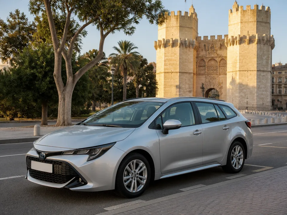 Toyota Corolla Touring Sports — alquiler de autos en Valencia