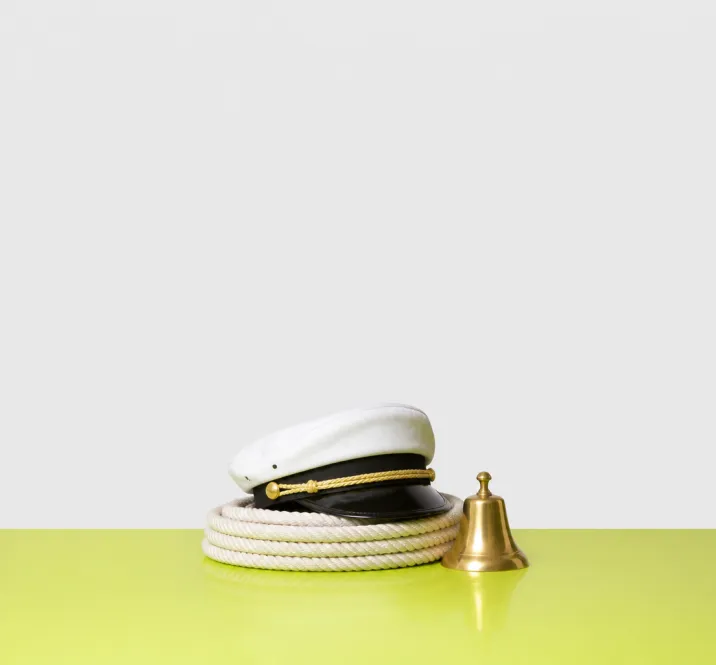 Met een schipper
