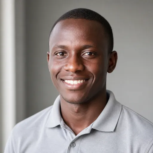 Ebrima Jallow, Leiter der Kundenbetreuung