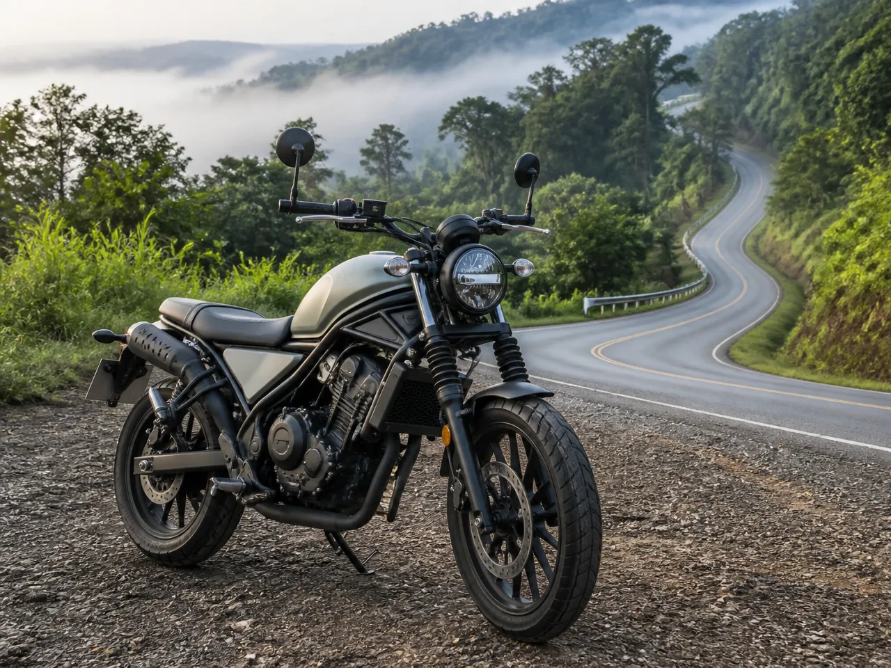 Honda CL300 — спереди