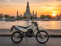 Kawasaki KLX230 — сбоку