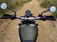 Triumph Scrambler 400 X — деталь