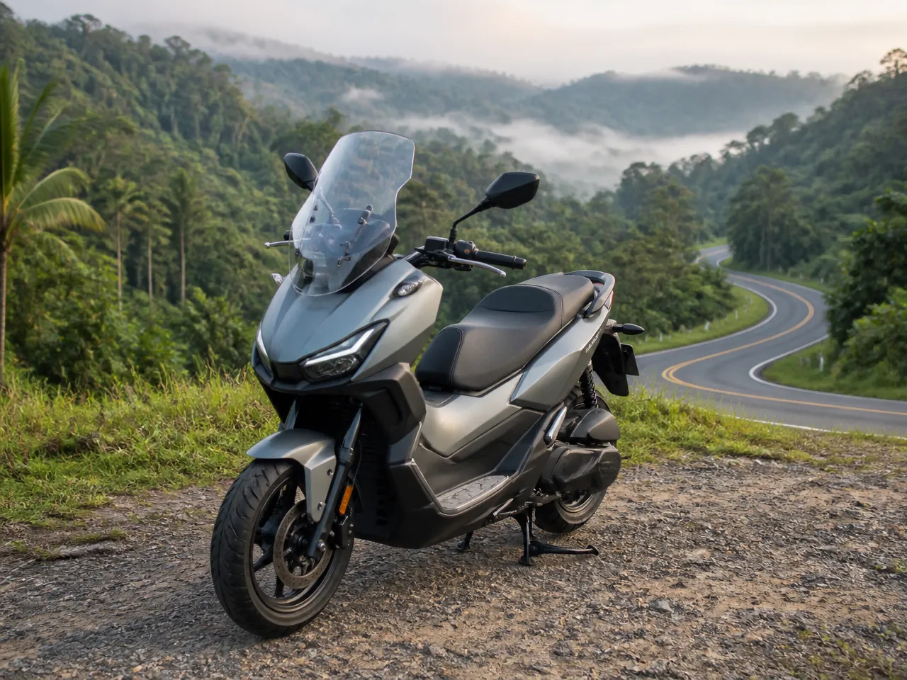Honda ADV 350 — спереди