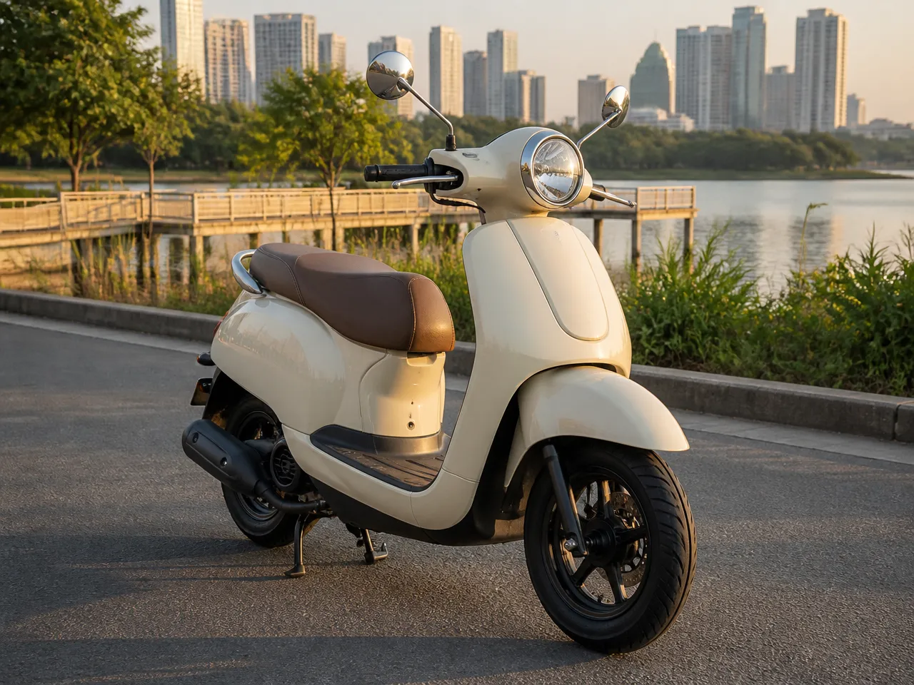 Honda Giorno — front