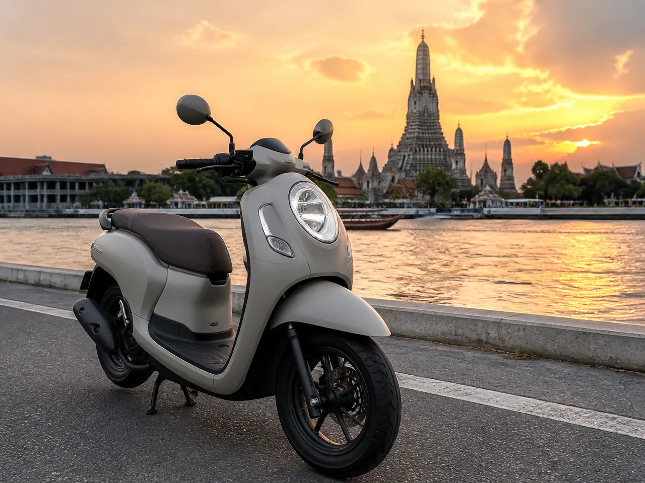Honda Scoopy — avant