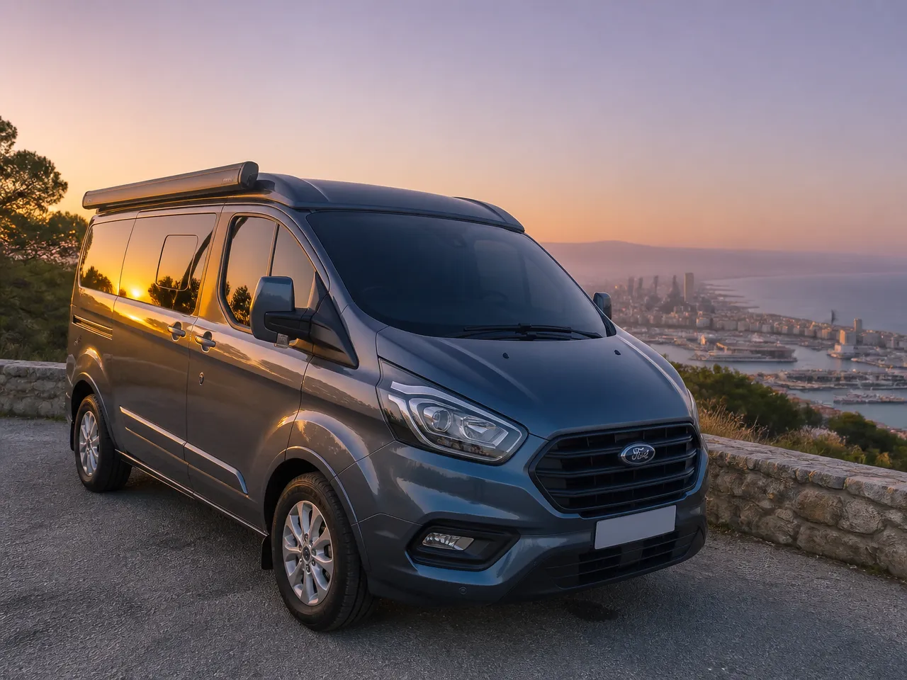 Ford Nugget — anteriore