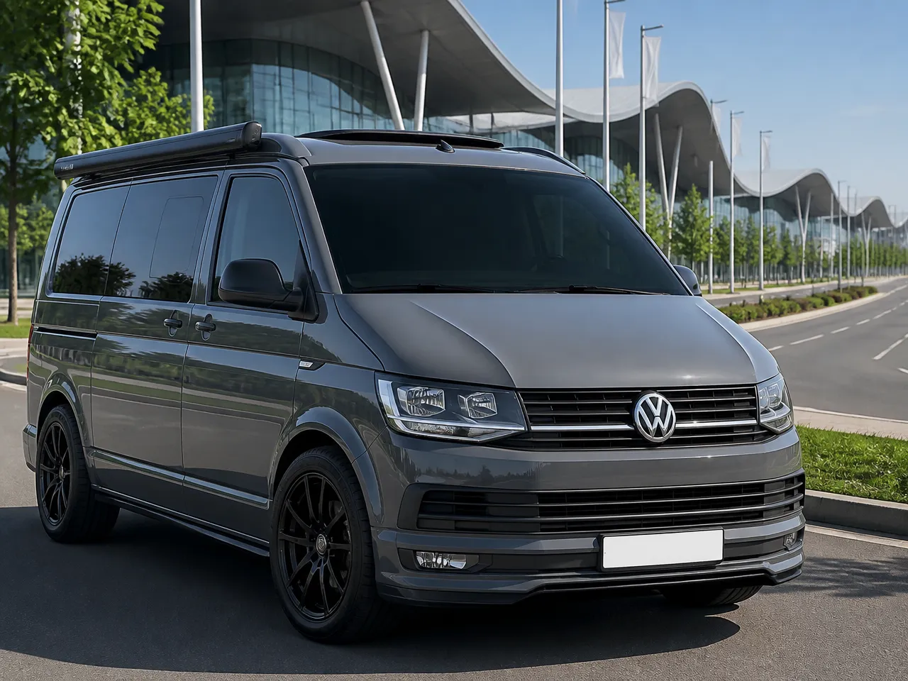 Volkswagen Transporter T6 — спереди