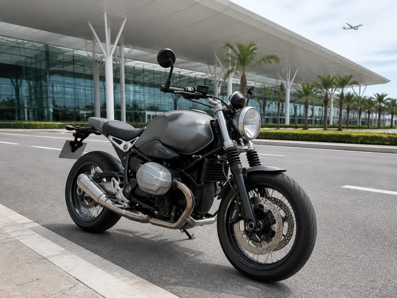 BMW R nineT Pure — спереди