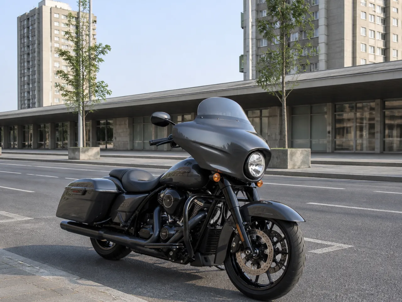 Harley-Davidson Street Glide — vorn