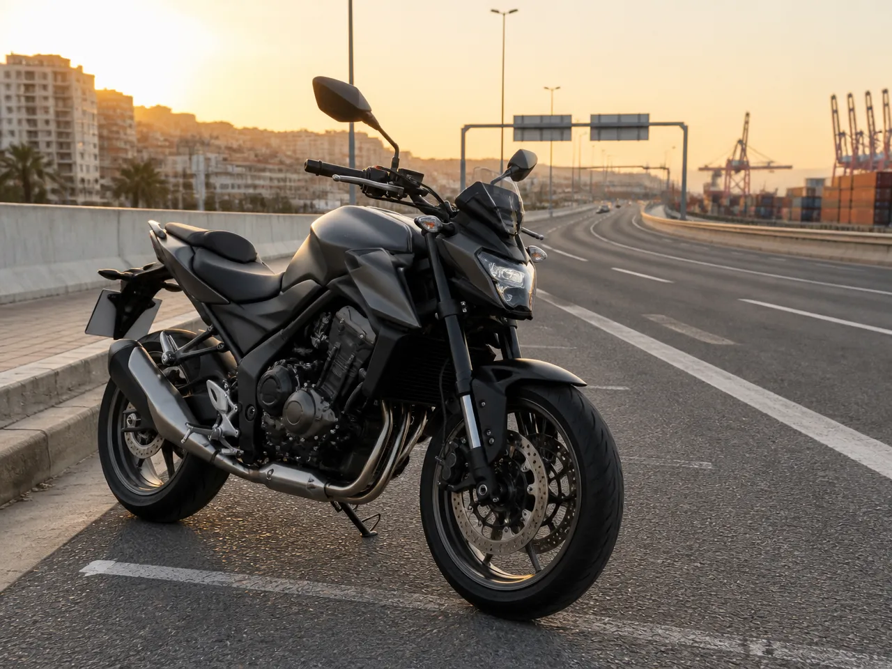 Honda CB750 Hornet — front