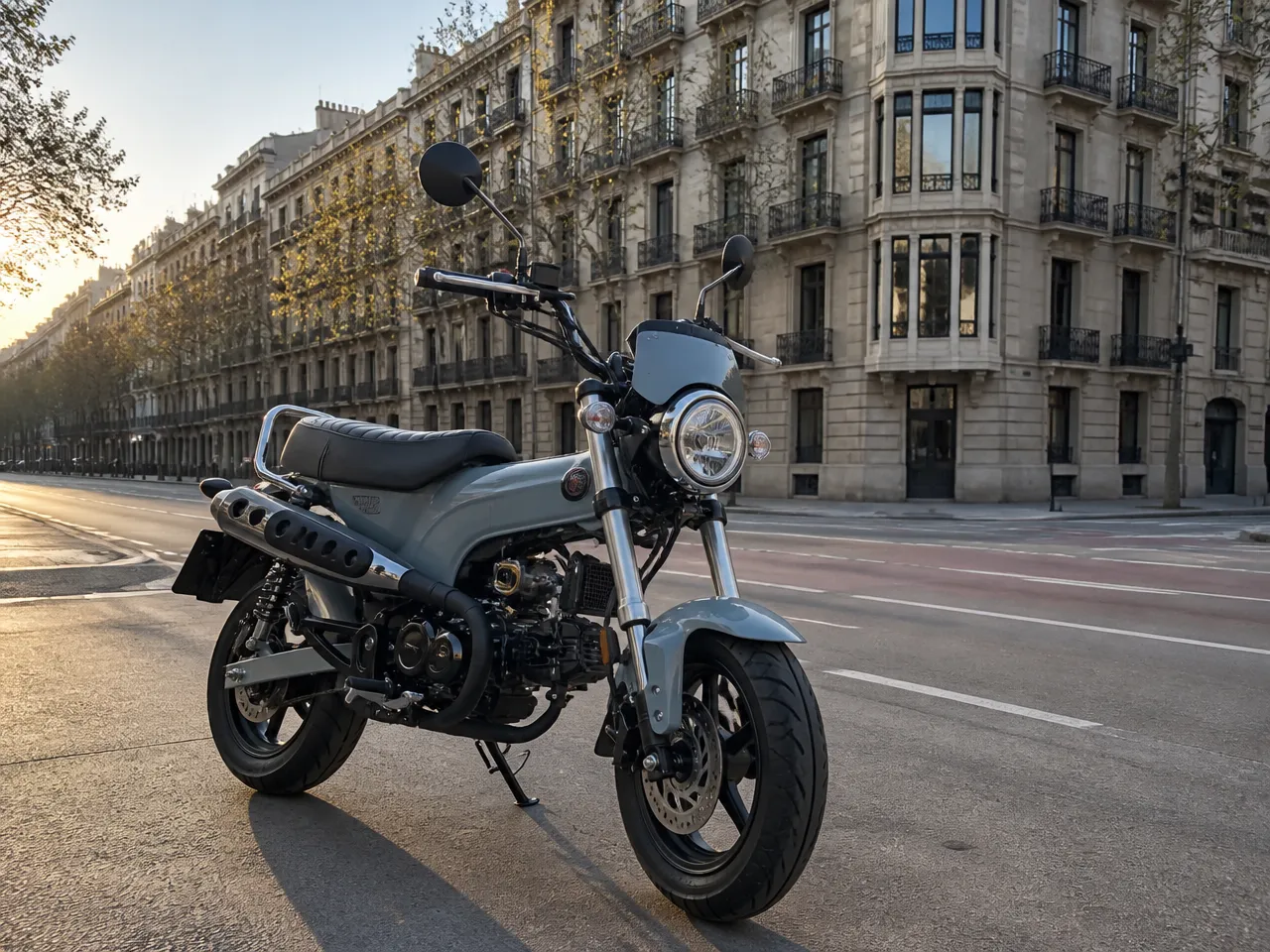 Honda Dax 125 — 正面