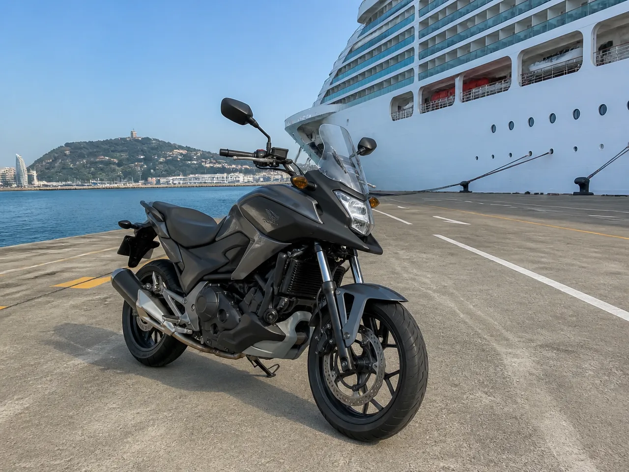 Honda NC 750 X — frontal