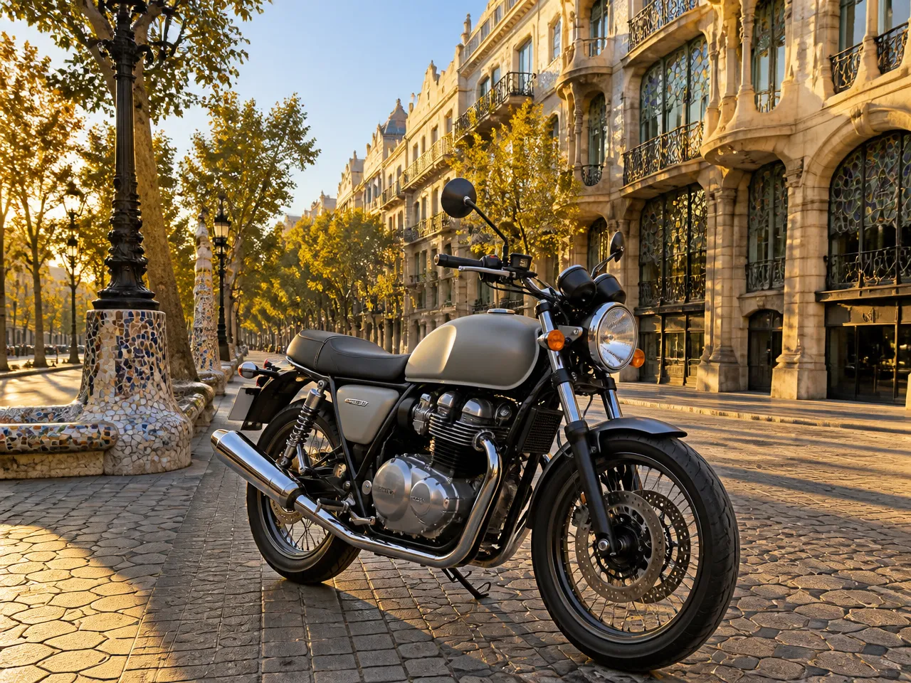 Royal Enfield Interceptor 650 — vorn