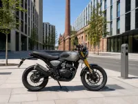 Triumph Scrambler 400 — seitlich