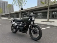 Triumph Street Scrambler 900 — спереди