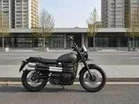 Triumph Street Scrambler 900 — сбоку