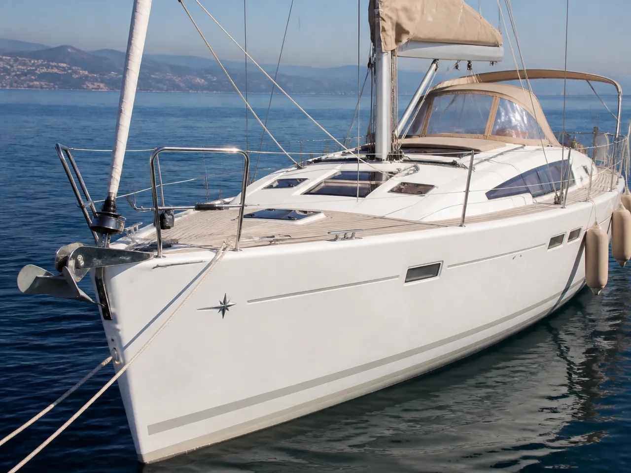Jeanneau Sun Odyssey 39i — vorn