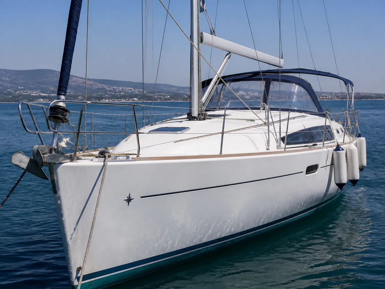 Jeanneau Sun Odyssey 42i — vorn