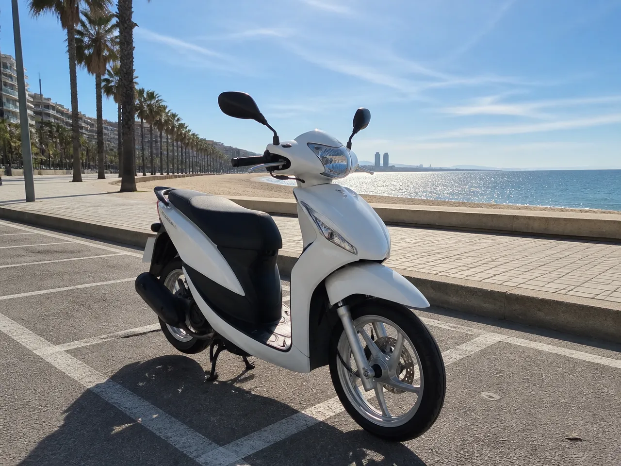 Honda Vision 110 — anteriore