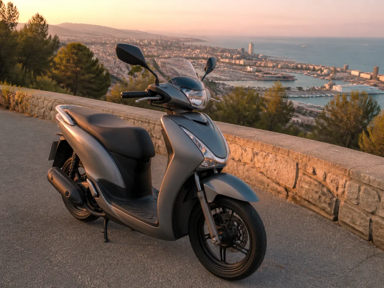 Kymco Agility City II 125 — frontal