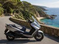 Suzuki Burgman 125 — seitlich