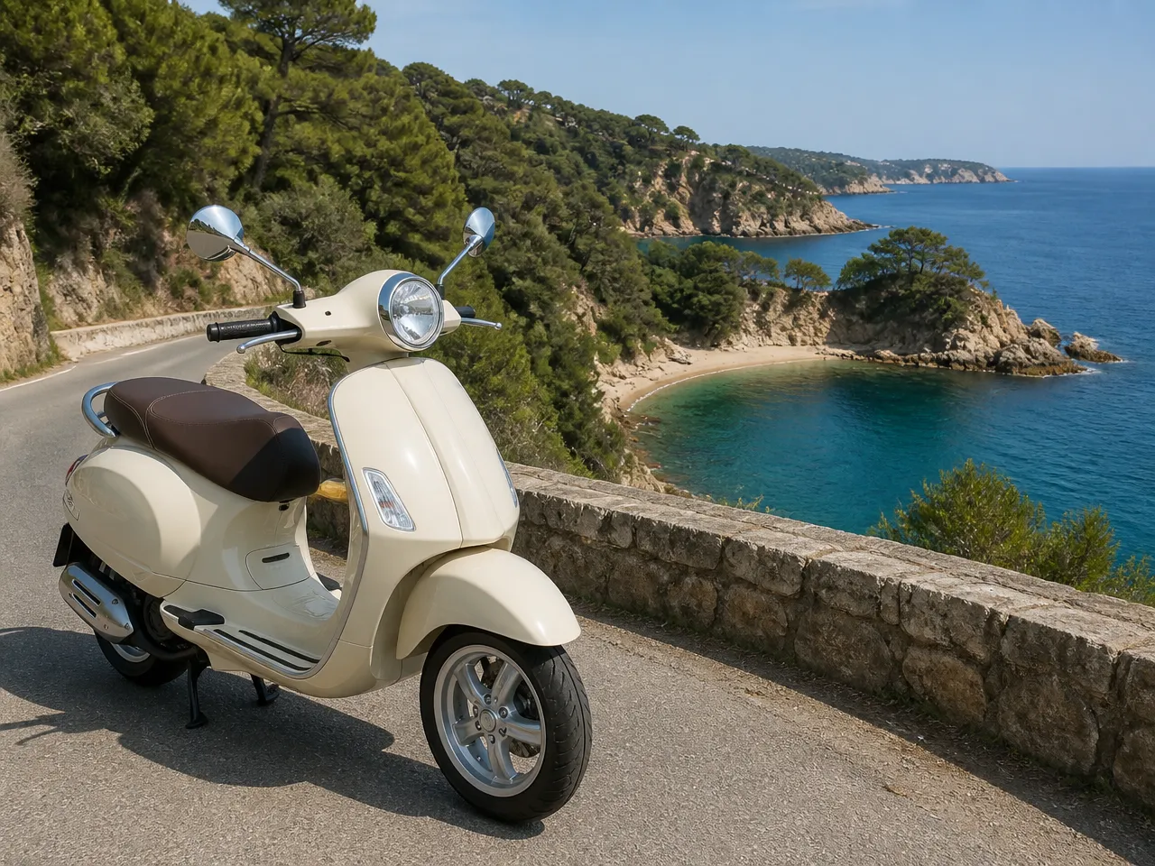 Vespa Primavera 50 — frente
