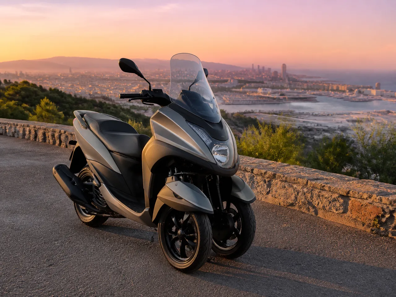 Yamaha Tricity 125 — frontal