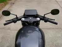 BMW K75 Café racer — detalle