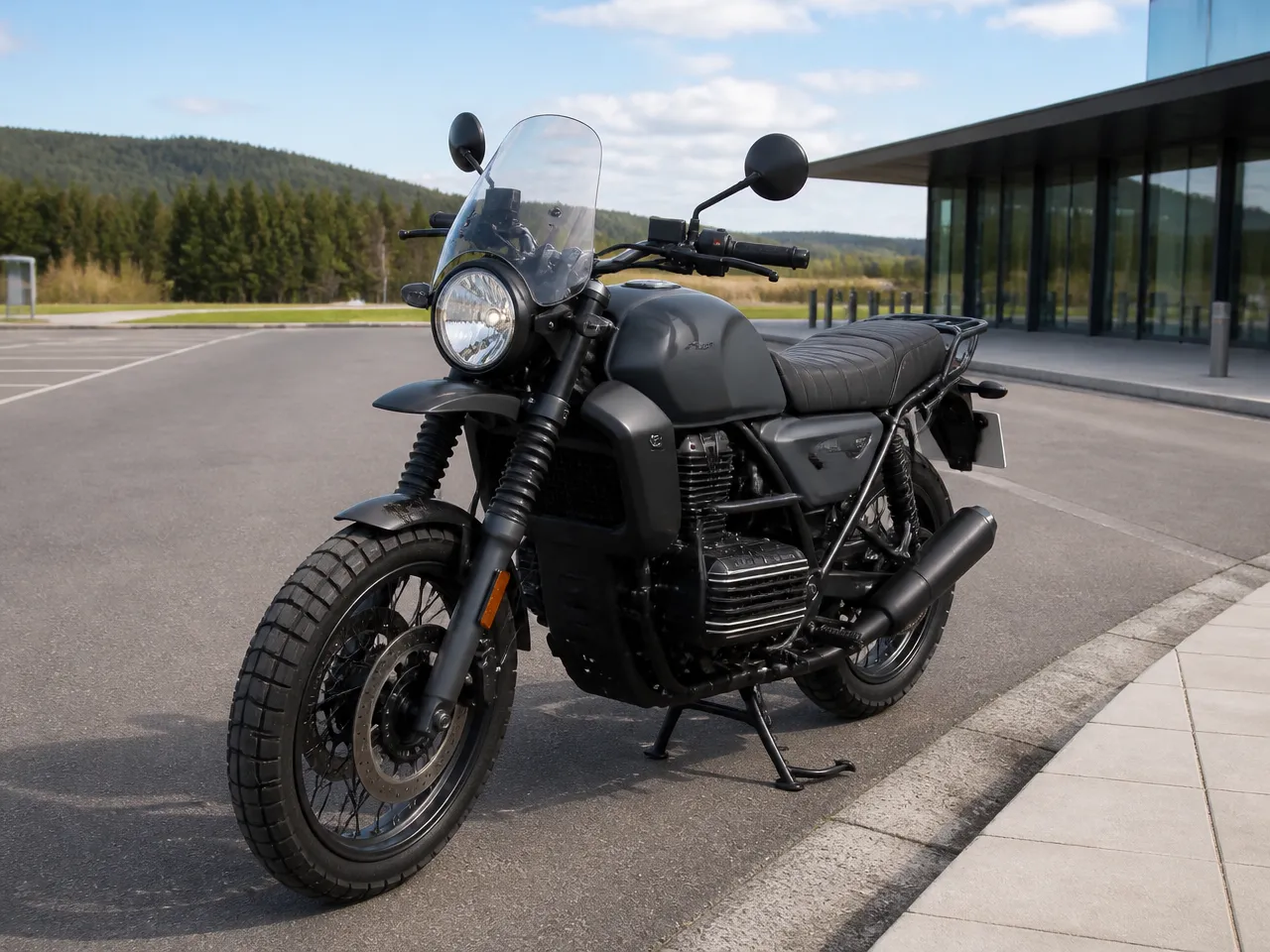 BMW K75 Scrambler — avant