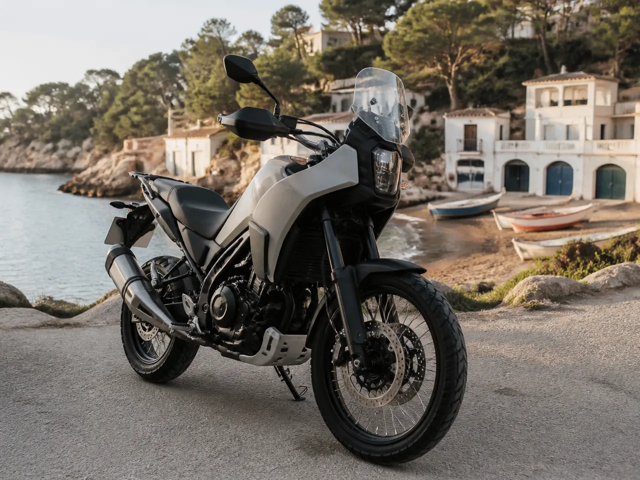 CFMoto 450MT — front